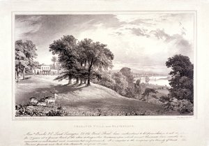 Charlton House nær Blackheath, Greenwich, London, c1830.