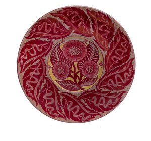 Luster Snake og Daisy Plate av William de Morgan