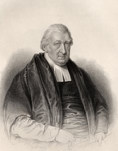 Pastor Rowland Hill, gravert av S. Freeman, fra 