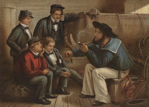 Et gammelt sjømannsgarn (chromolitho)