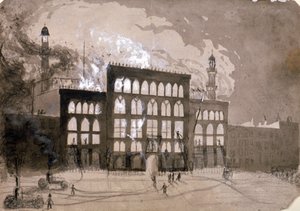 Brann på Alhambra Theatre, Leicester Square, London, 1882 1883