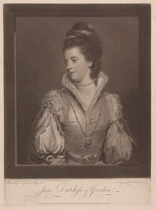Jane hertuginne av Gordon av William Dickinson