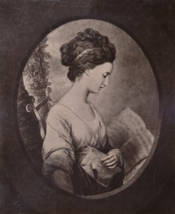 Frøken Elizabeth Stephenson, etterpå grevinne av Mexborough, sent på 1700-tallet 1894