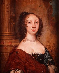 Portrett av en dame, halv lengde av William Dobson
