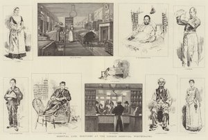 Hospital Life, Skisser ved London Hospital, Whitechapel
