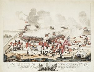 Slaget ved New Orleans og generalmajor Packenhams død av William Edward (after) West
