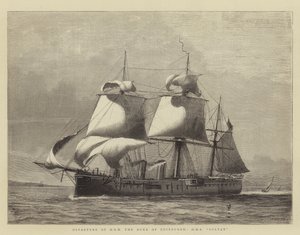 Avgang av HRH hertugen av Edinburgh, HMS Sultan