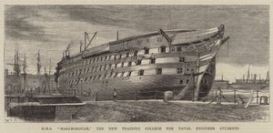 HMS Marlborough, New Training College for Naval Engineer Students av William Edward Atkins
