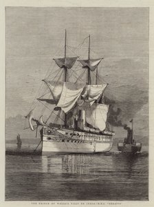 Prinsen av Wales besøk i India, HMS Serapis