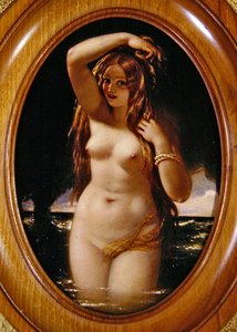 Water Sprite (olje på panel)