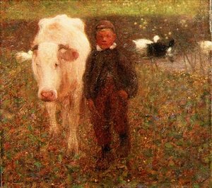 Den hvite kua av William Edward Stott