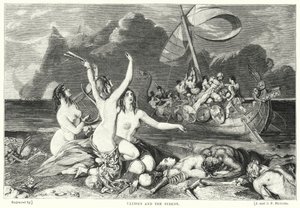 Ulysses og syrene (gravering)