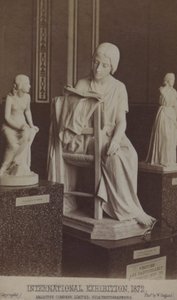 Statuer utstilt på den internasjonale utstillingen, London av William England
