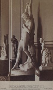 Statuer utstilt på den internasjonale utstillingen, London av William England