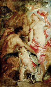 Allegorical Study, A Sketch (olje på lerret) av William Etty