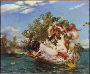Phaedria og Cymochles av William Etty