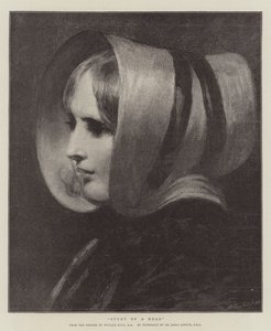 Studie av et hode av William Etty