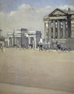Hyde Park Corner, ca. 1892 (olje på lerret) av William Evelyn Osbourne