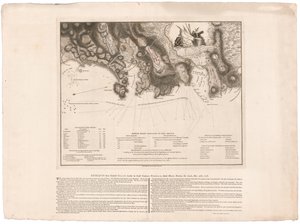 En plan for Ste. Lucie av Faden av William Faden