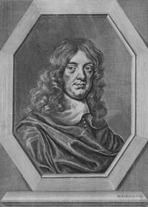 Abraham Cowley , engelsk poet (gravering)