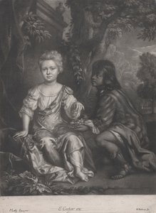 Elizabeth Cooper av William Faithorne