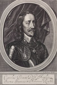 Kong Charles I, ca. 1658.. av William Faithorne
