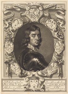 John Mordaunt, Viscount Mordaunt av William Faithorne after Robert Walker