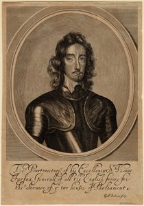 Thomas Fairfax, 3. Lord Fairfax av Cameron, 1645 av William Faithorne the Elder