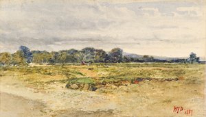 På bredden av Lake of Menteith av William Fettes Douglas
