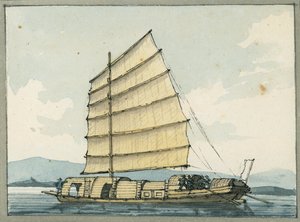 kinesisk handelsbåt