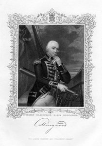 Cuthbert Collingwood, 1. baron Collingwood, britisk admiral av Royal Navy, 1800-tallet.