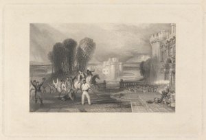 Mannering, Hazlewood og smuglere av William Finden