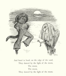 The Owl And the Pussy Cat (gravering)