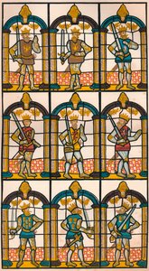 Malt vindu - To saksiske jarler av Mercia, og syv normanniske jarler av Chester, 1808 1845 av William Fowler