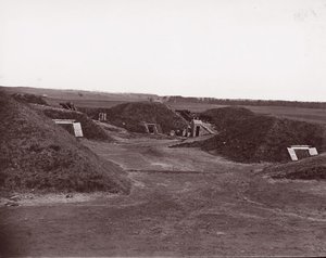 Fort Darling, James River, 1865. av William Frank Browne.