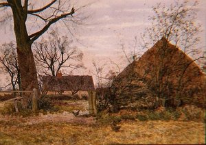 KO514 Remote from Town (akvarell)
