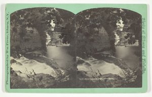Forest Falls ovenfra, Ithaca Gorge, sent på 1800-tallet. av William Frear