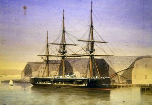 H.M.S. Kaptein av William Frederick Mitchell