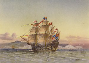 Den store Harry av 1488 av William Frederick Mitchell
