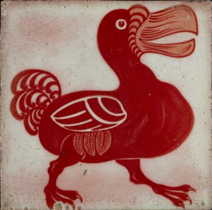 Flis med dodo, 1882-1888 av William Frend De Morgan