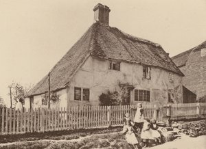 I Burwash, Sussex (s/h-bilde) av William Galsworthy Davie