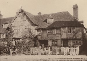 På Cranbrook, Kent (s/h-bilde) av William Galsworthy Davie