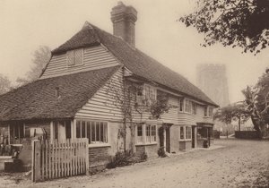 På Hawkhurst, Kent (s/h-bilde) av William Galsworthy Davie
