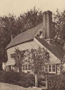 På Mayfield, Sussex (s/h-bilde) av William Galsworthy Davie