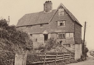 På Mayfield, Sussex (s/h-bilde) av William Galsworthy Davie