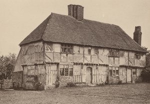 På Swanton Street, Kent (s/h-bilde) av William Galsworthy Davie