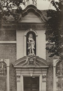 Doorway, Berkeley Almshouses, Worcester (s/h-bilde)