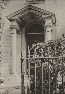 Doorway, Cranbrook, Kent (s/hvitt-bilde)