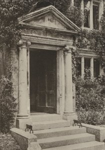 Doorway, The Deanery, Battle, Sussex (s/h-bilde) av William Galsworthy Davie