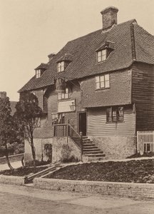 Seven Stars Inn, Robertsbridge, Sussex (s/h-bilde) av William Galsworthy Davie